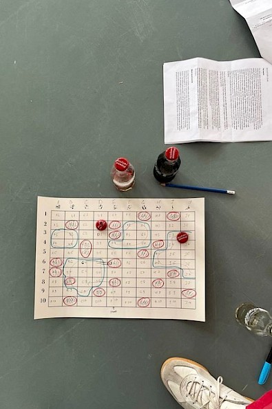 Photo credit: Sophie Allerding, during the role-play 'The Last Submarine'